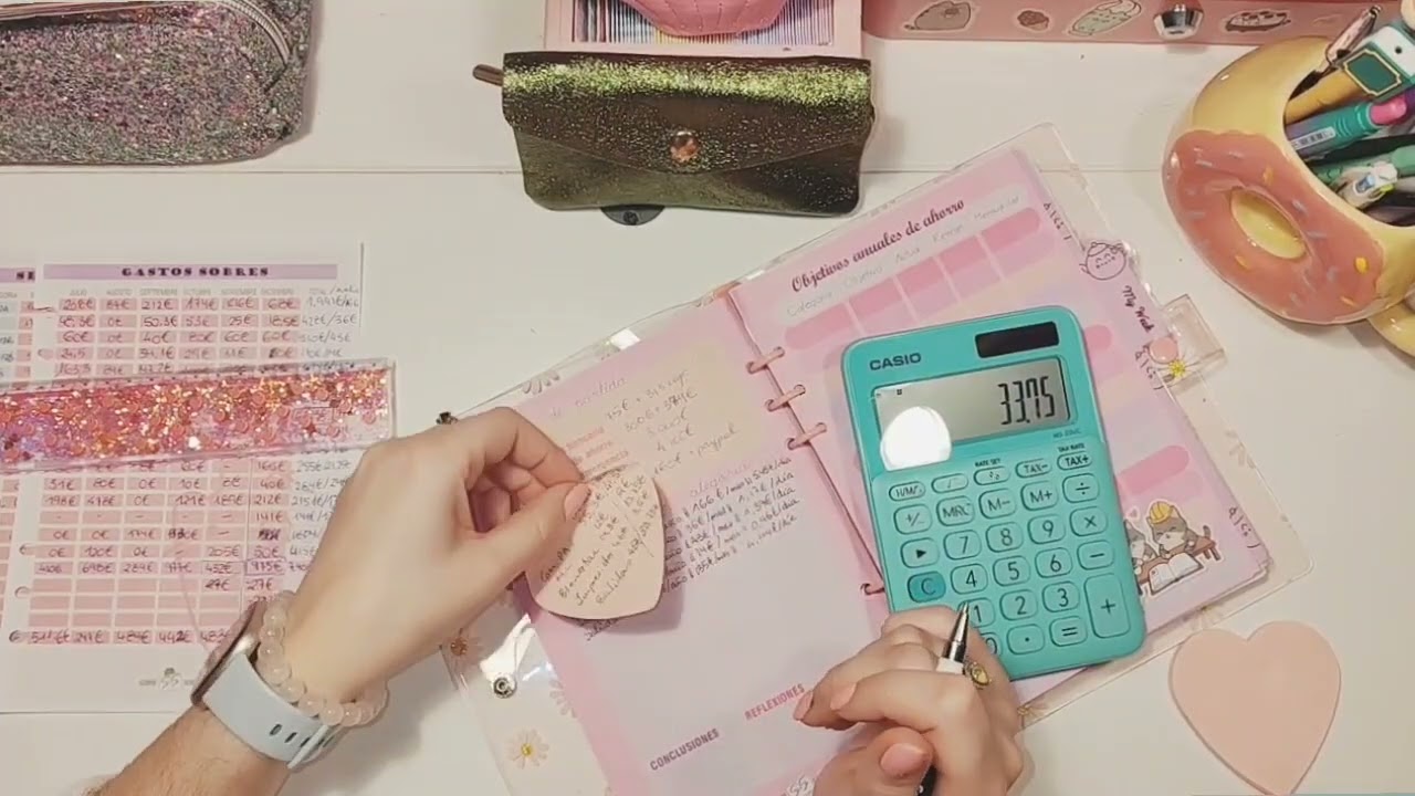 Planificación anual y objetivos 2026 🤍 SOBRE SOBRES 💌 Sistema de ahorro con sobres 