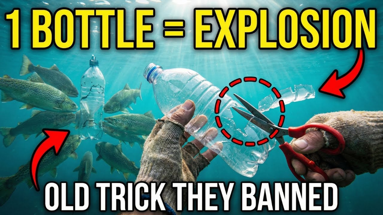 One PET Bottle Triples Your Catch — Why Is This Technique 