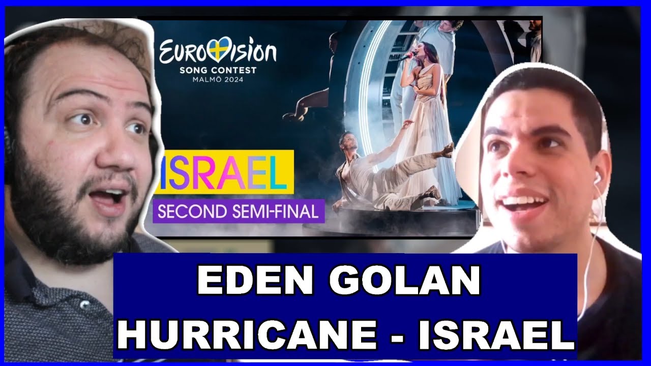 Ураган «Эден Голан» (ПРЯМОЕ ВРЕМЯ) | Израиль 🇮🇱 | Второй полуфинал | Евровидение 2024 | РЕАКЦИЯ У...