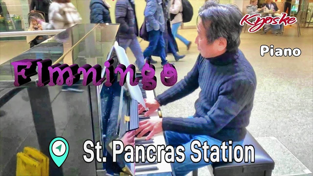 Flamingo @ St. Pancras Station Played by Kyoske