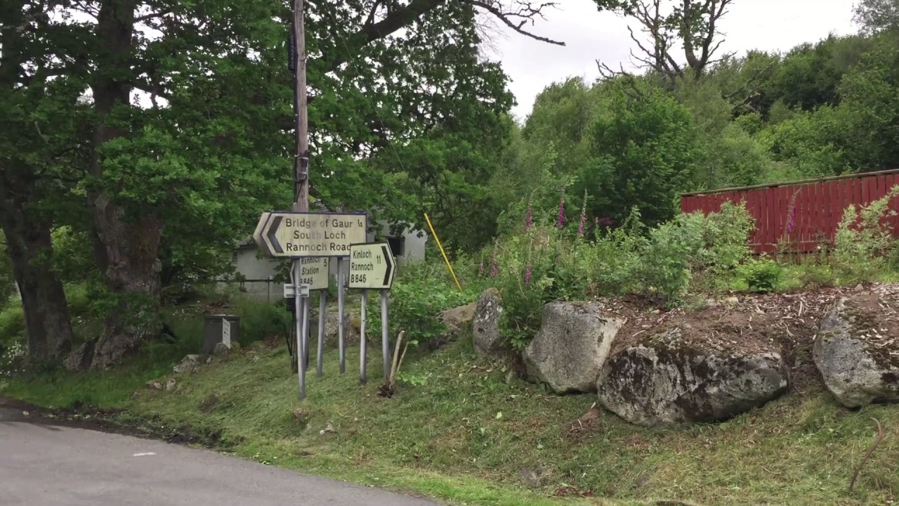 A cycle around Loch Rannoch