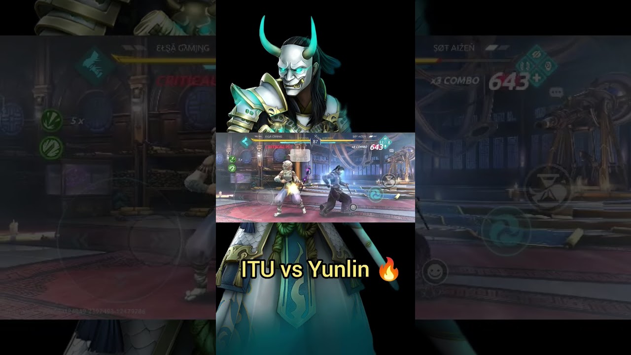 Itu vs Yunlin 🔥 #shadowfight4 #shadowfighttipsandtricks #shadowfight4arena #gaming #subscribe
