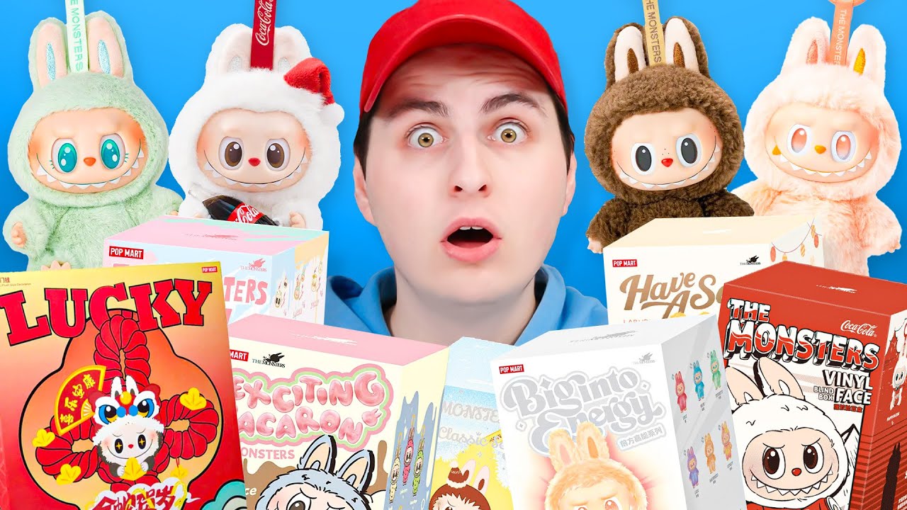 Opening EVERY Labubu From Pop Mart!