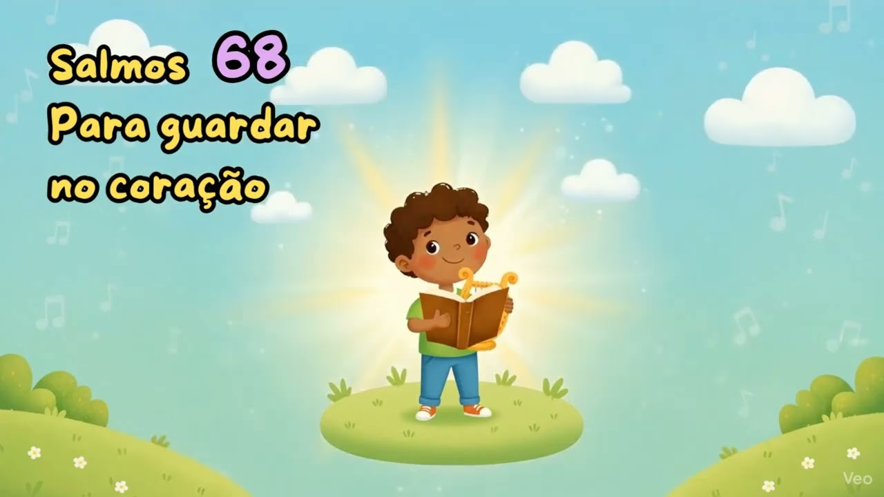Salmo 68 CANTADO | Para CRIANÇAS | O Deus que Habita 