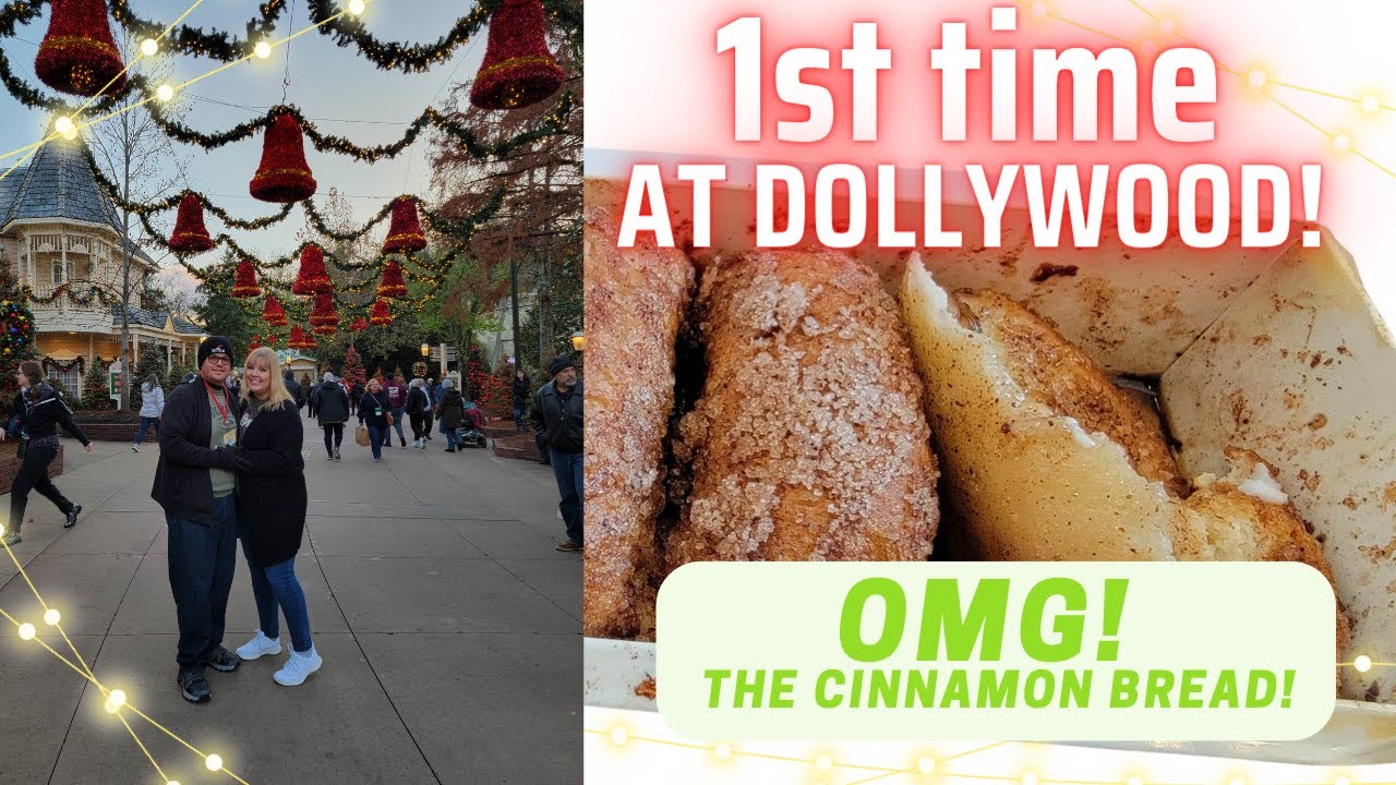 CINNAMON BREAD - our 1st visit to Dollywood! #dollywood #cinnamonbread