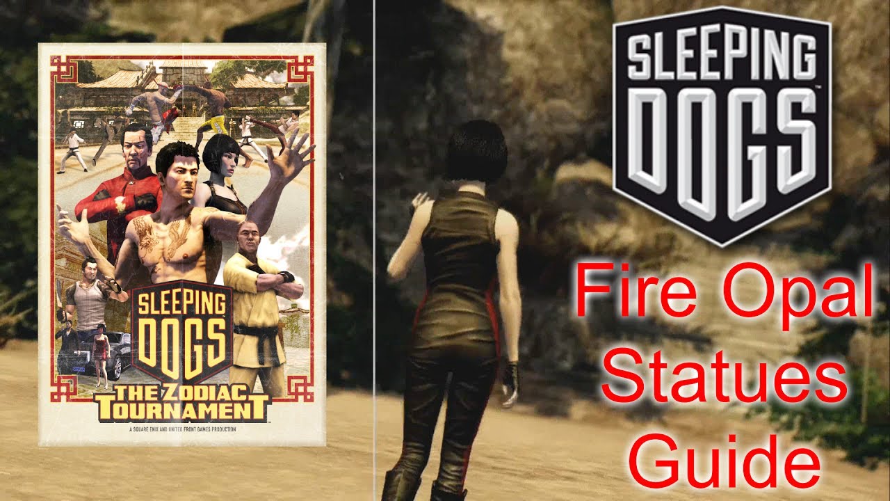 Sleeping Dogs Fire Opal Statue Guide