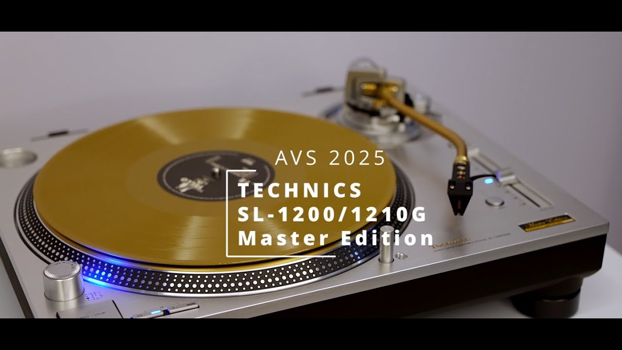 Technics SL-1200 GME Master Edition: l&rsquo;eccellenza analogica presentata al Warsaw Audio Video Show 25