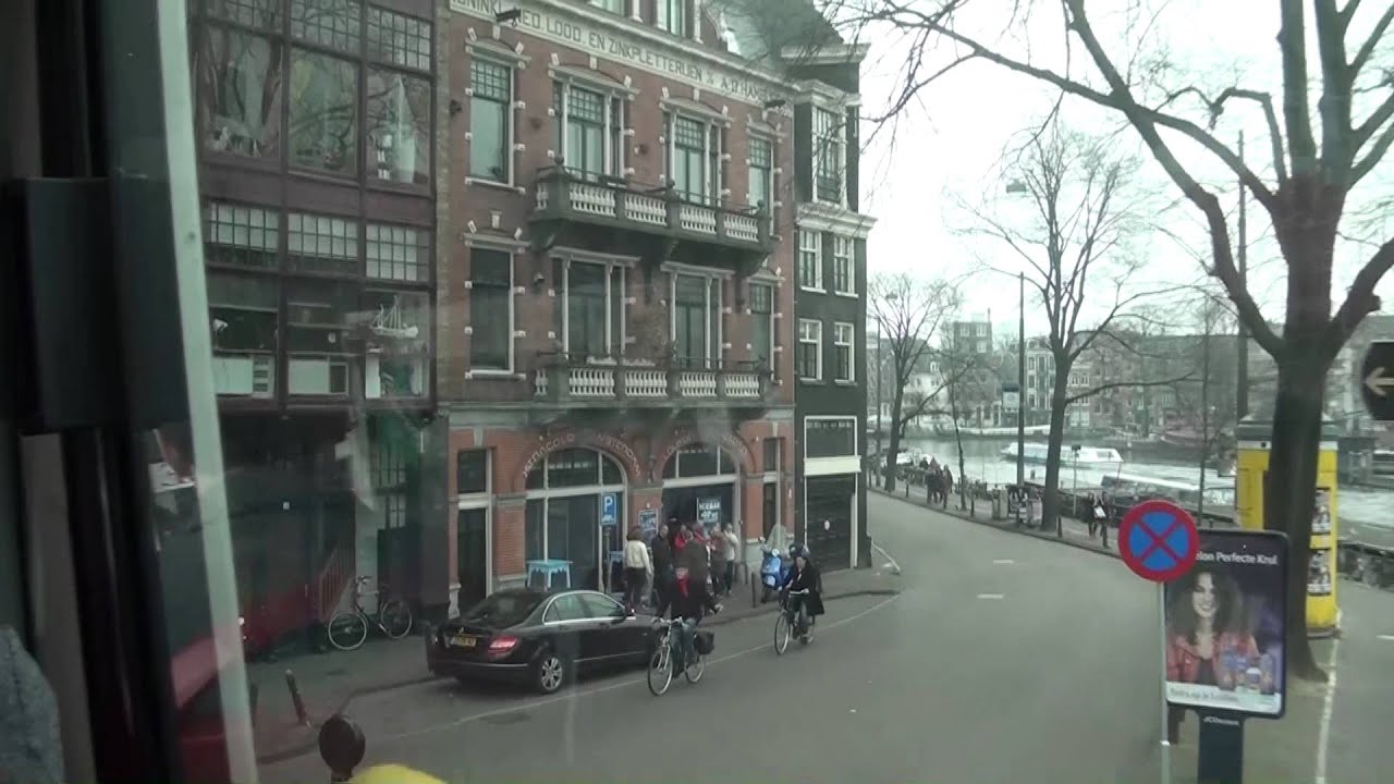 Amsterdam Stadtrundfahrt 2012, Bus und Schiff