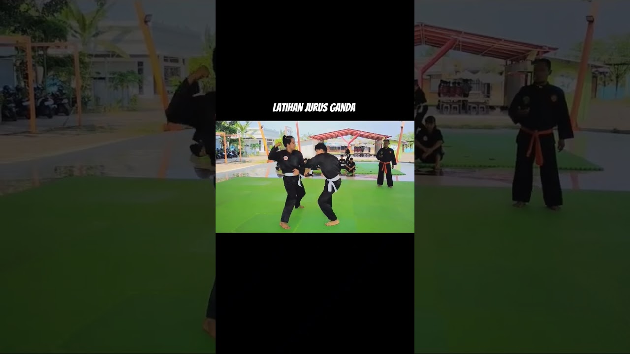 Latihan Jurus ganda putra Ipsi Kab.Batang #pencaksilat #seniganda #jurusganda #silat