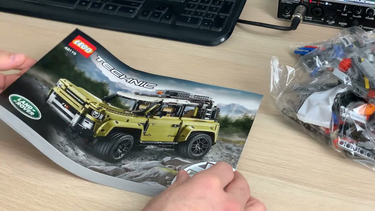 Собираем LEGO 42110 + Конкурс разыграем новый набор