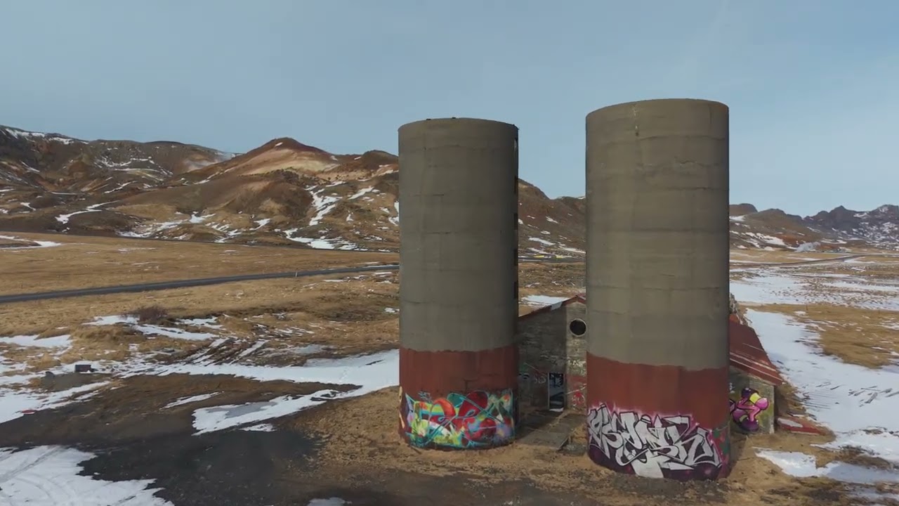 Iceland’s Hidden Church: Krýsuvíkurkirkja Aerial View - DJI Mini 5 Pro