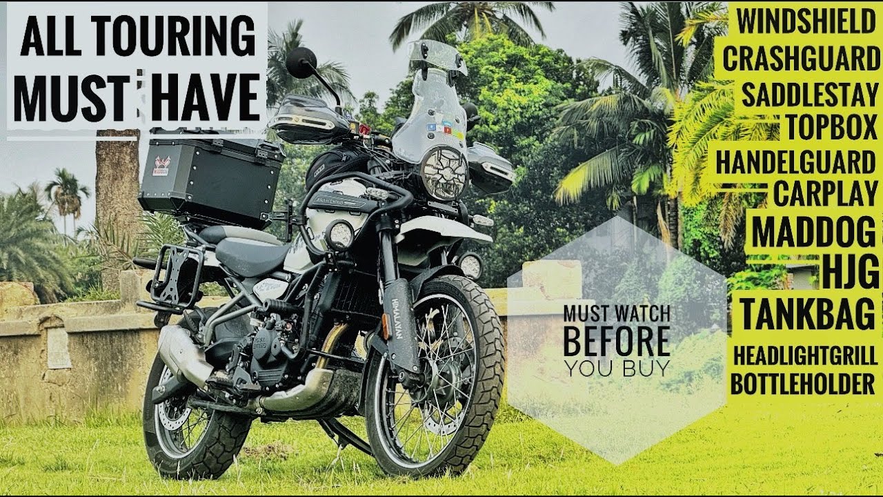 Himalayan 450 TOURING SETUP | All accessories explained | The best one can get |