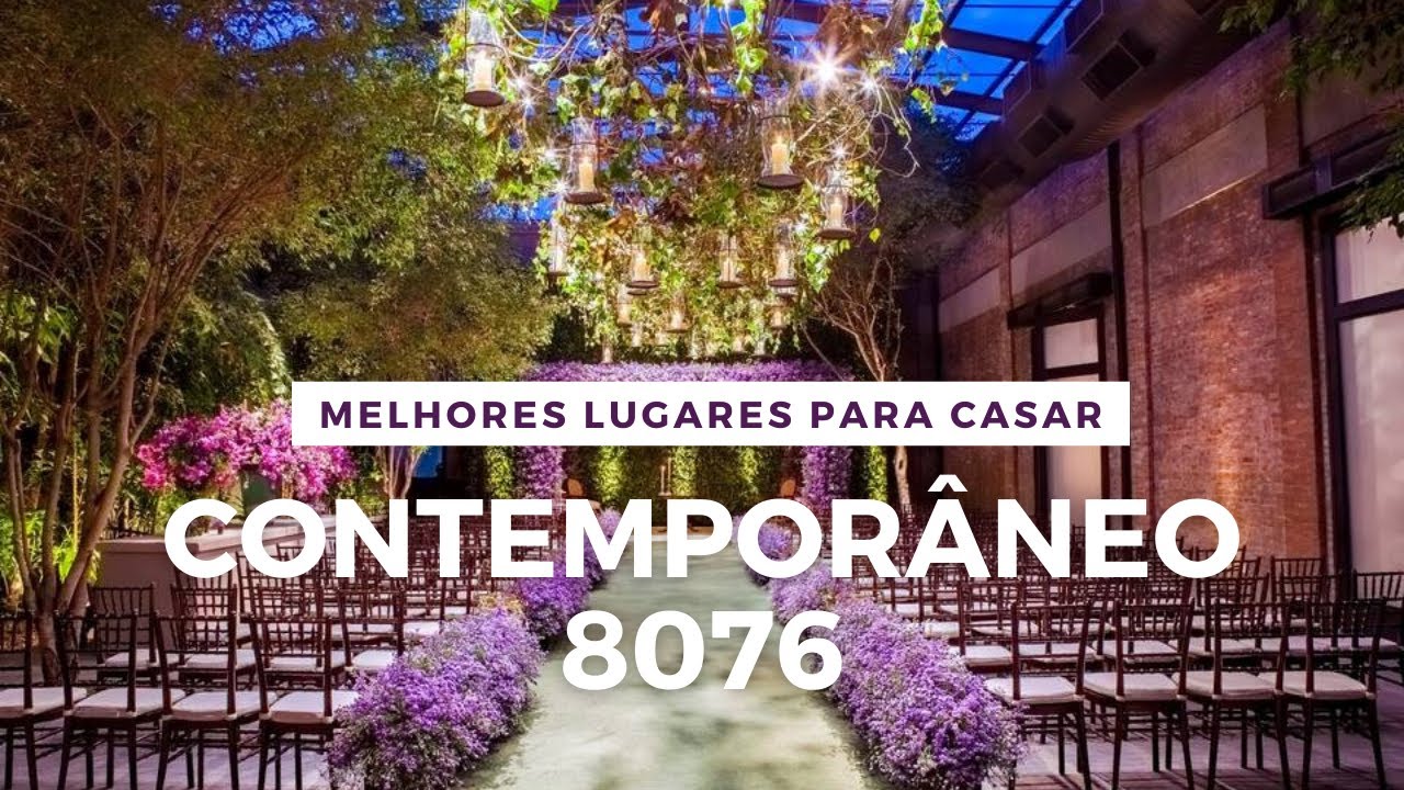 Contemporâneo 8076 I Melhores lugares para casar