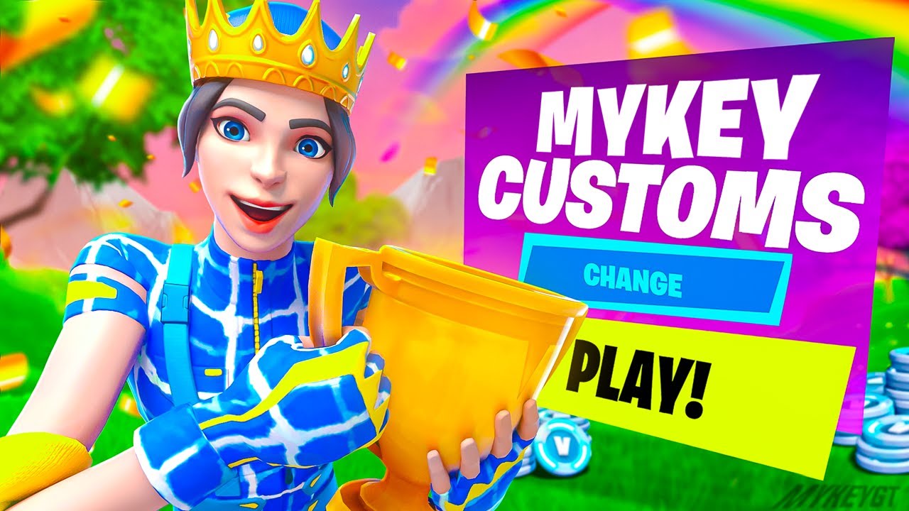 🔴LIVE! Charity STREAM!💙 Fortnite Customs + V-Bucks  100% of Donations to Charity!