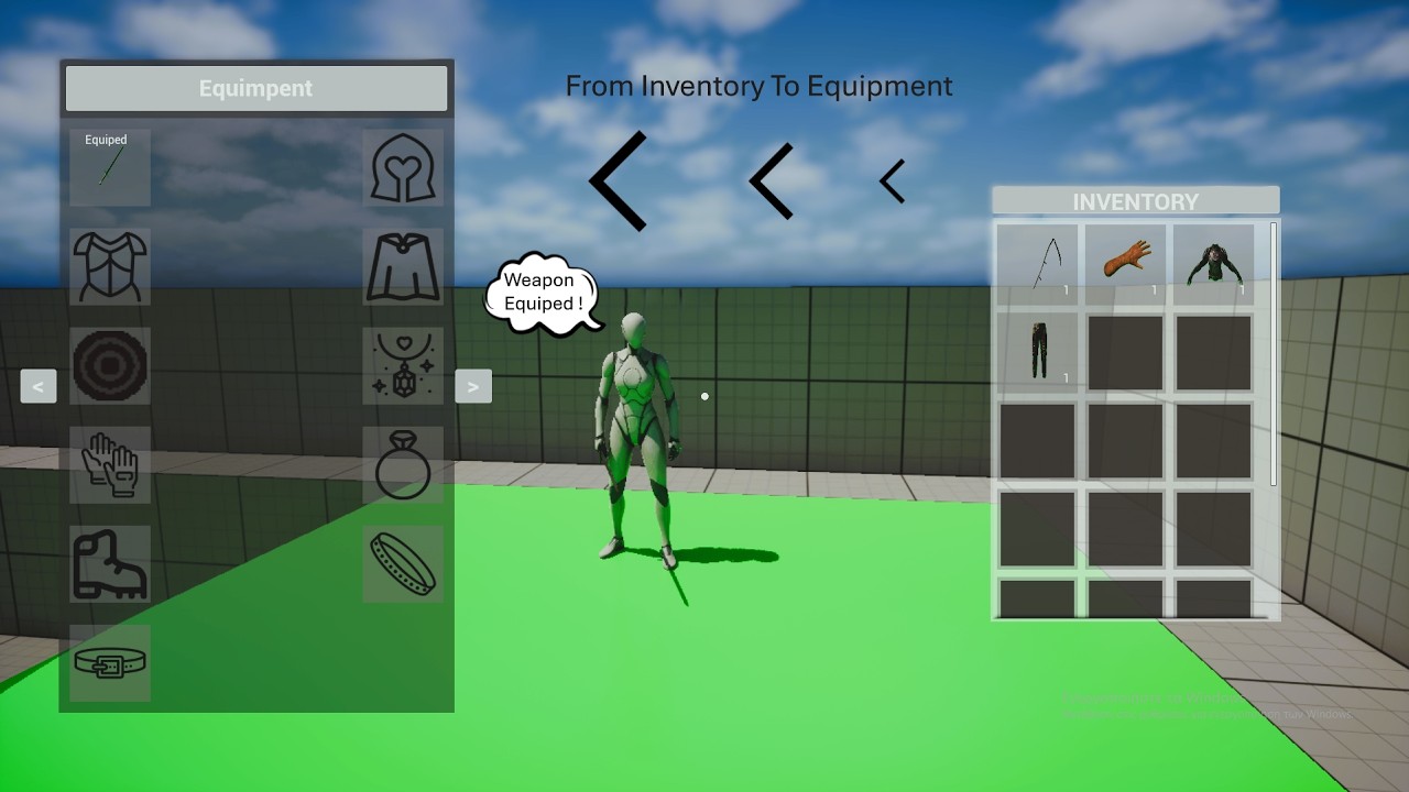 Making an Equipment Manager in Unreal Engine 5.7 Part 5