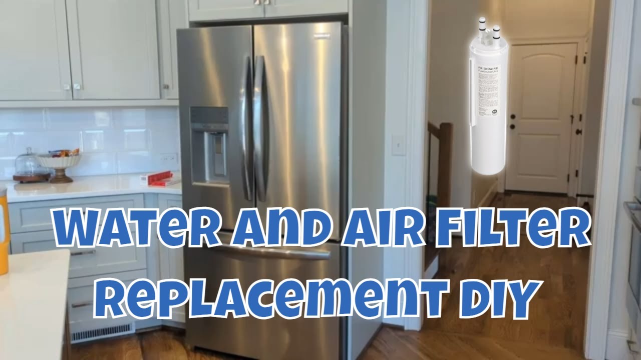 Frigidaire Gallery Fridge: How to Change Water Filter and Air Filter | DIY Guide RAF-2
