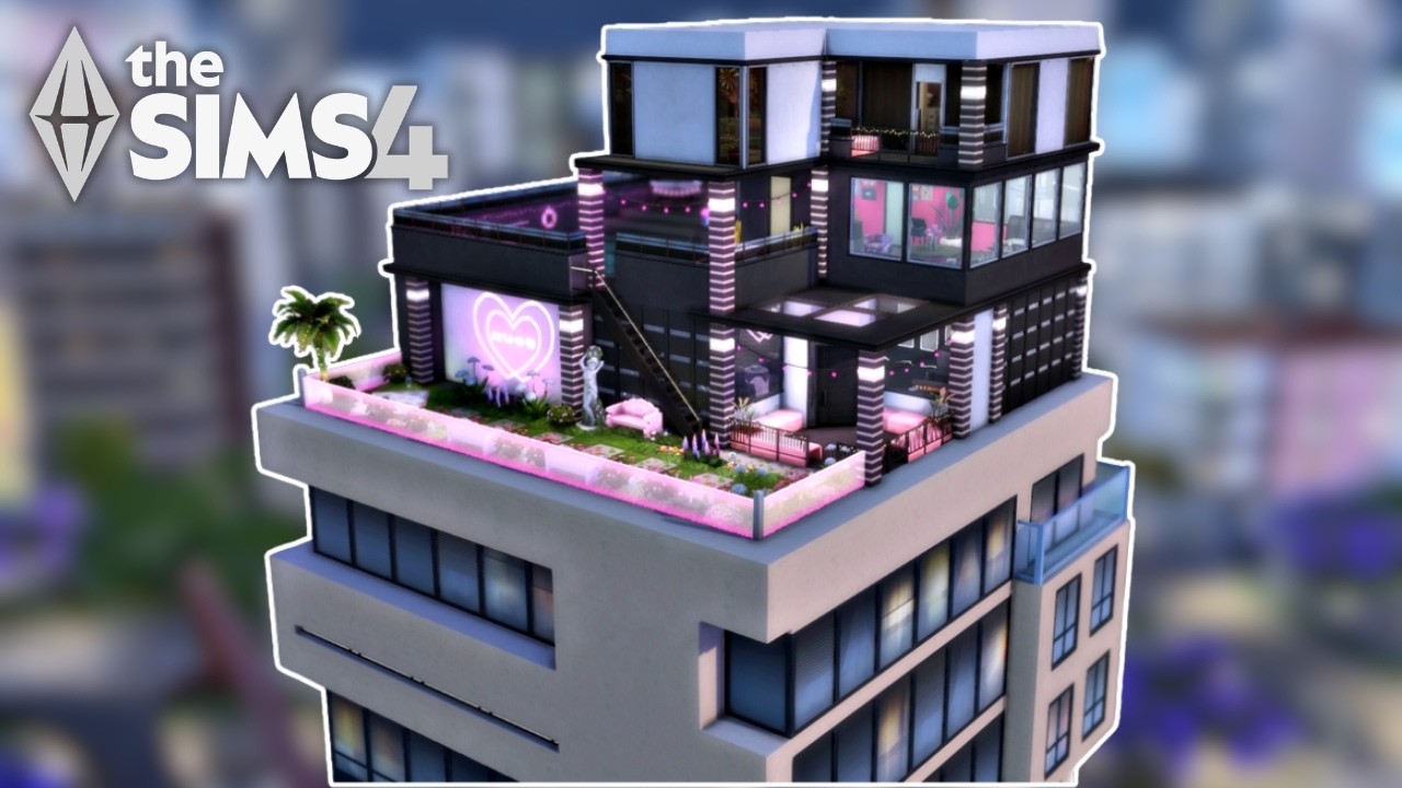 The Sims 4 Lovestruck Penthouse with 