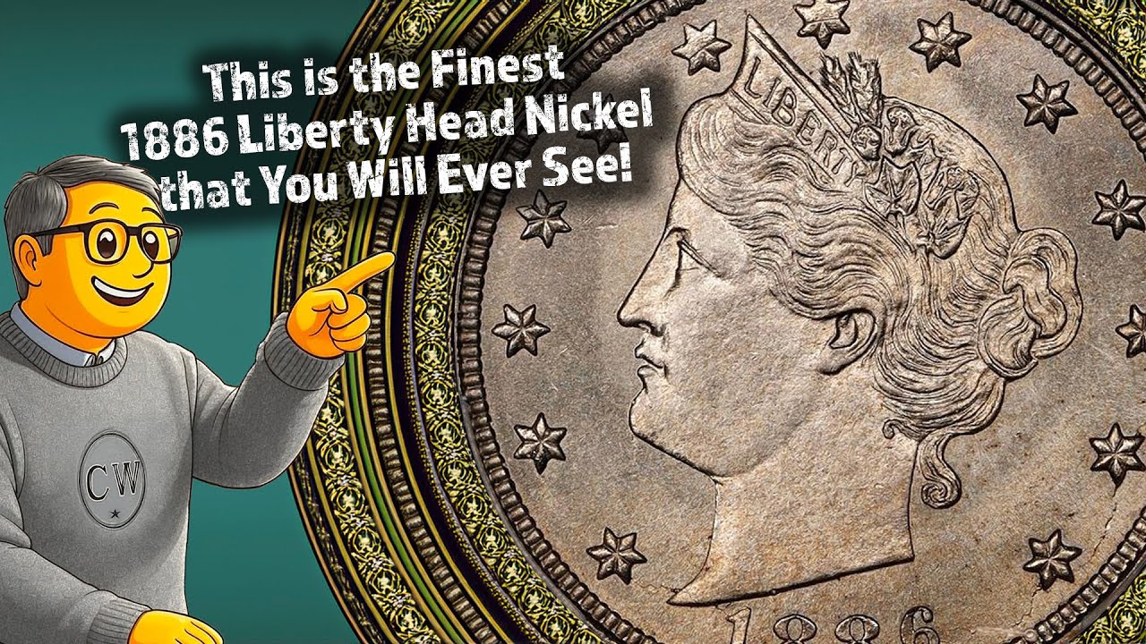 This is the Finest 1886 Liberty Head Nickel You Will Ever See