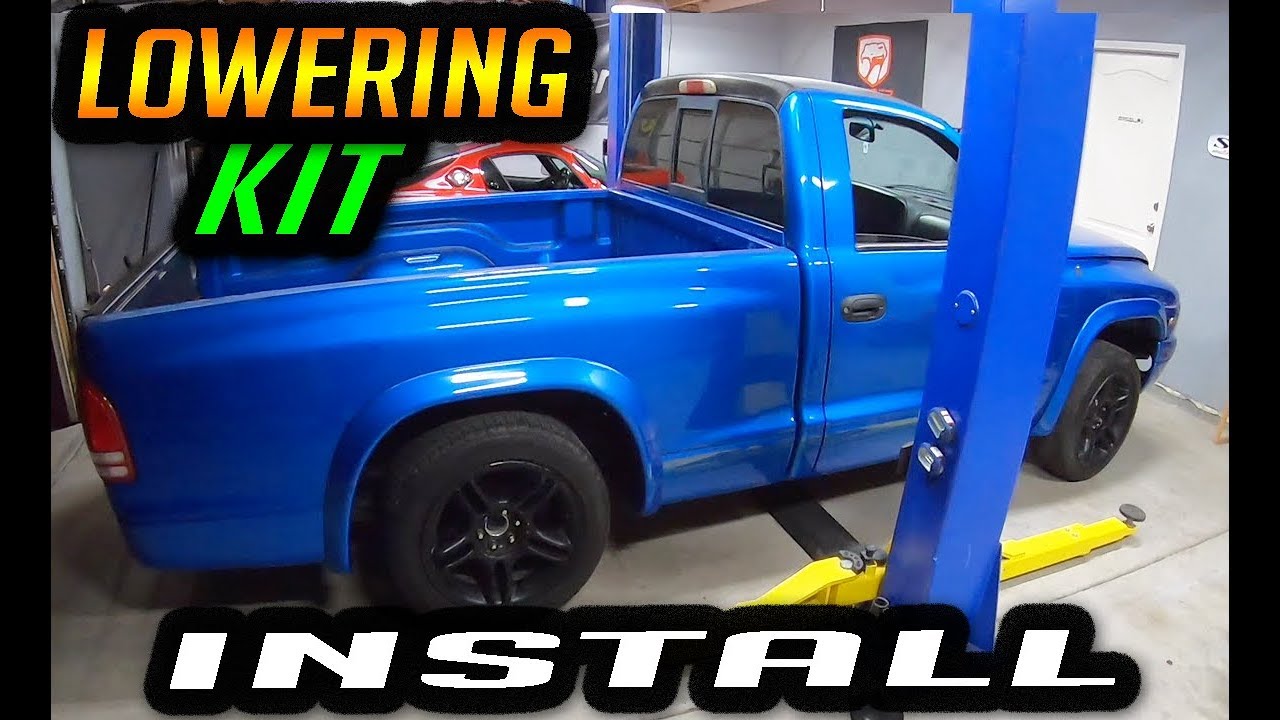 DODGE DAKOTA REAR LOWERING KIT INSTALL BELLTECH