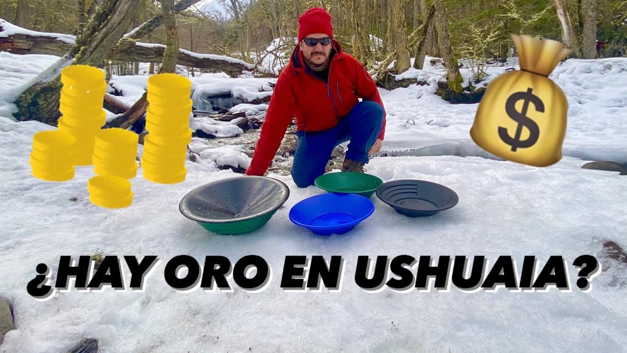 👑 BUSCANDO ORO EN UN RÍO DE USHUAIA | Taller de Bateado de Oro