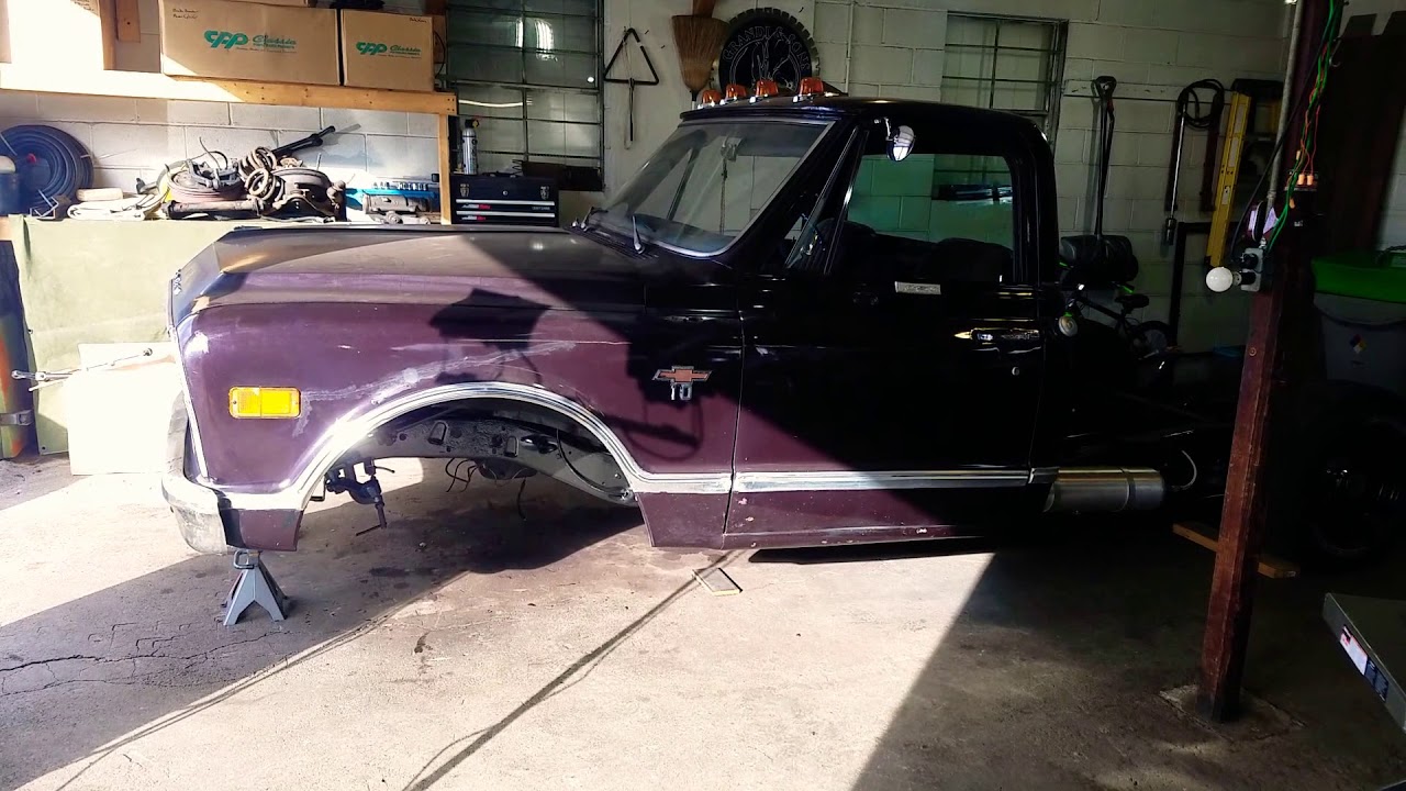1968 C10 Front Crossmember Swap