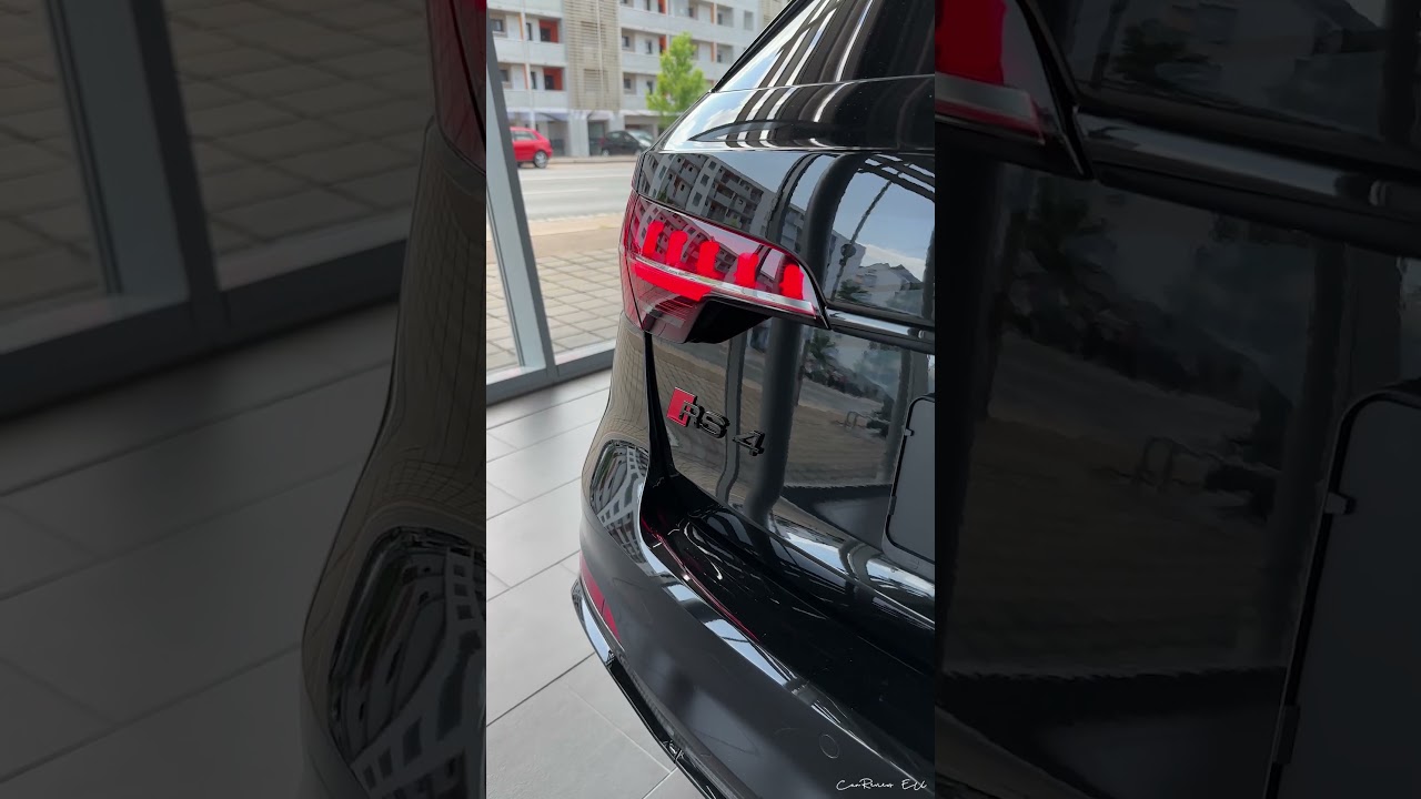 2023 Audi RS4 in Mythos Black / 450 HP
