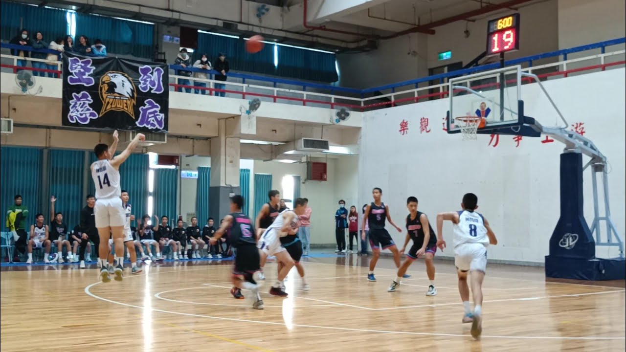 2023/12/26 龍岡國中 vs 慈文國中 (乙級籃球聯賽) 4K 堅慈到底