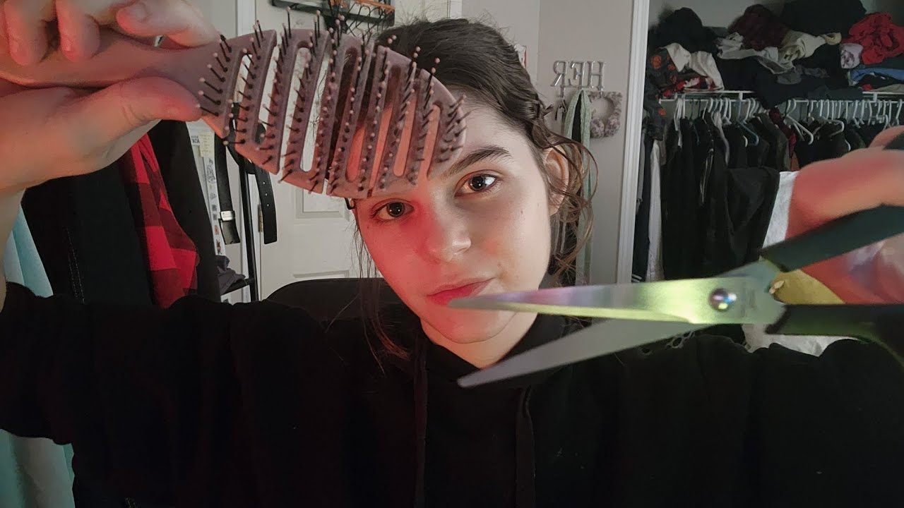 lofi asmr curly haircut and styling (personal attention, soft spoken + whispering)
