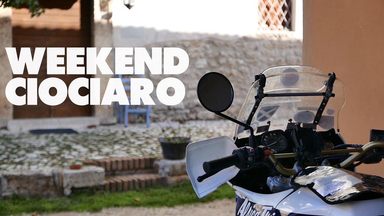 La Ciociaria a bordo di una vecchia Africa Twin 650