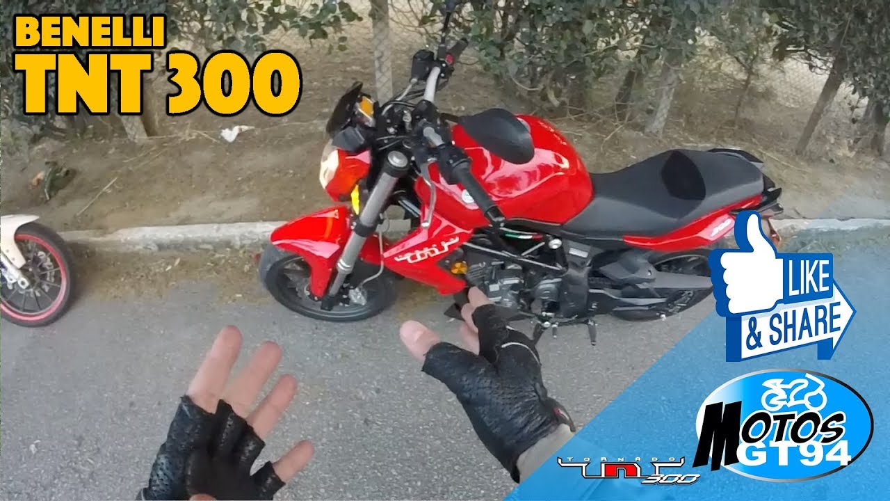 Benelli TNT 300 - Test Drive - Análisis - lo bueno y lo malo - MotoVlog - motosGT94