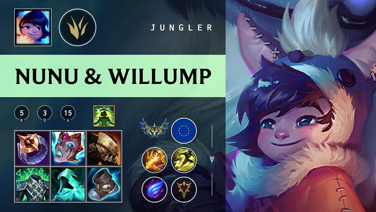 Nunu & Willump Jungle vs Viego - EUW Challenger Patch 26.05