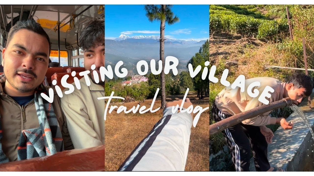 Visiting my village | Short trip |Full masti #uttarakhanddiaries #vlog #adventure #mountain #delhi