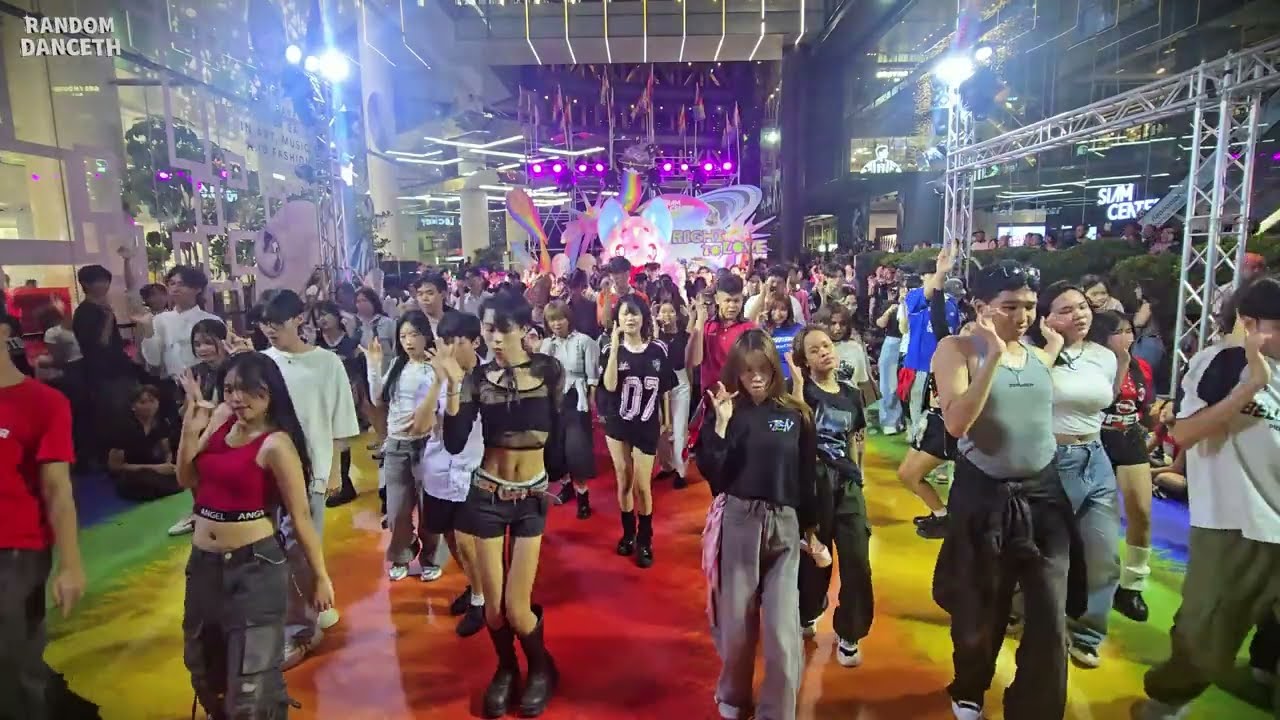 [03.06.2025] PRIDE MONTH RANDOM DANCE THAILAND | K-POP ROUND 3 @SIAMCENTER