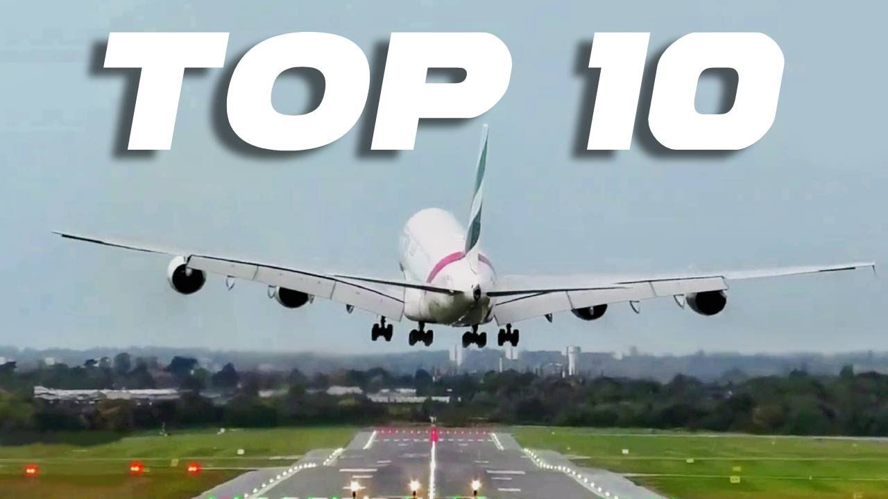 Airbus A380 ✈️GO AROUNDS ✈️ TOP 10 at Birmingham Airport ( BHX )
