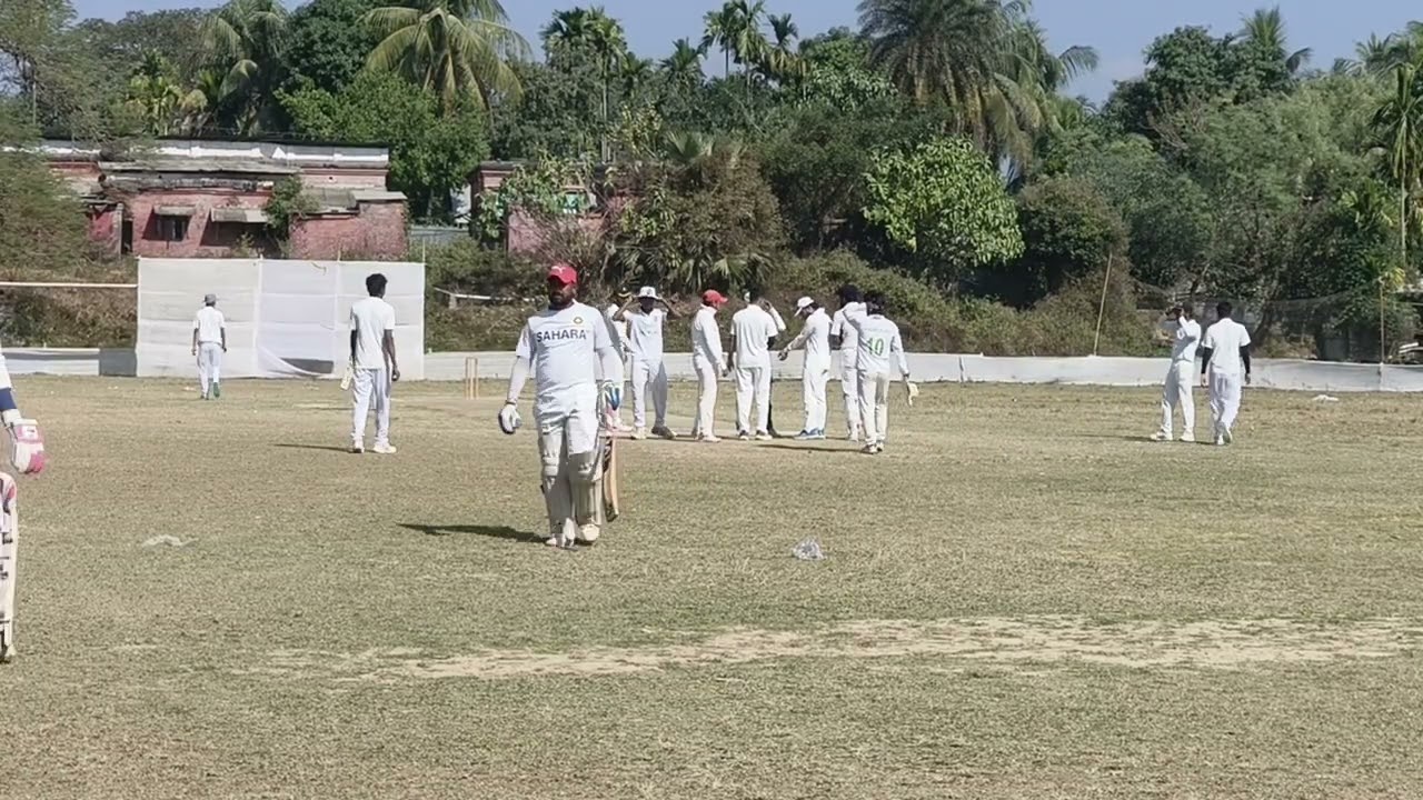  A live cricket match 