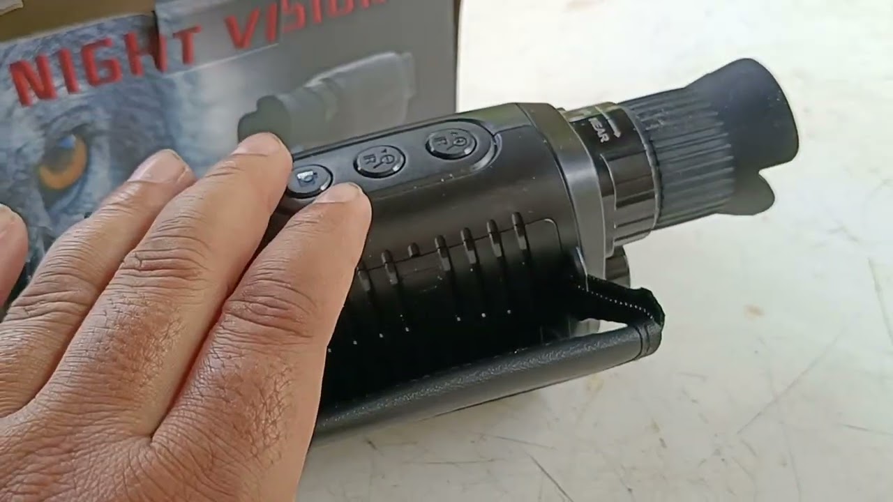 Descobri na prática que a CÂMERA DE VISÃO NOTURNA 2.5k sai o som das filmagens, VEJAM NESSE VÍDEO!