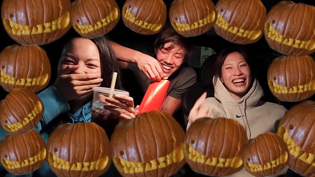 Carving pumpkin & getting arrested