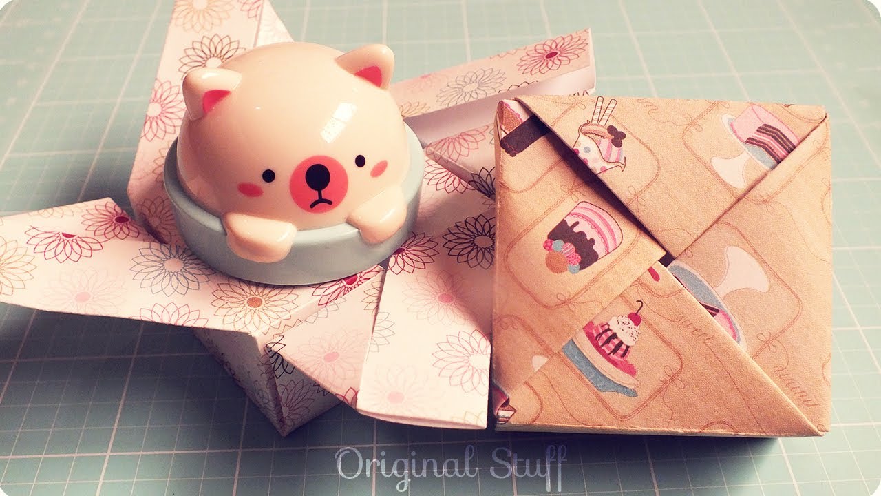 Fácil Caja de papel [Origami] - Original Stuff