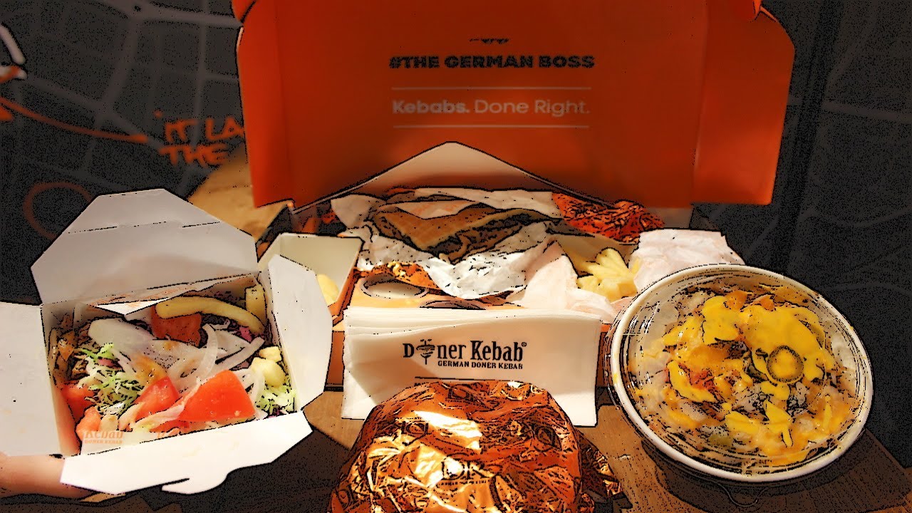German Doner Kebab | Box Park-Wembley| Are you hungry? |مطعم| لندن
