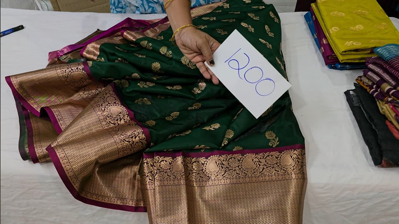 సెమీ ఉప్పాడ పట్టు శారీస్ మళ్ళీ వచ్చేశాయి # 9642963150 ||