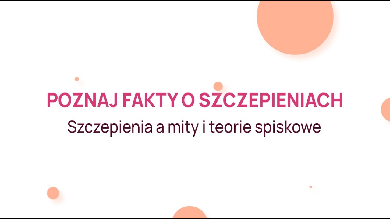 Szczepienia a mity i teorie spiskowe - Poznaj fakty o szczepieniach