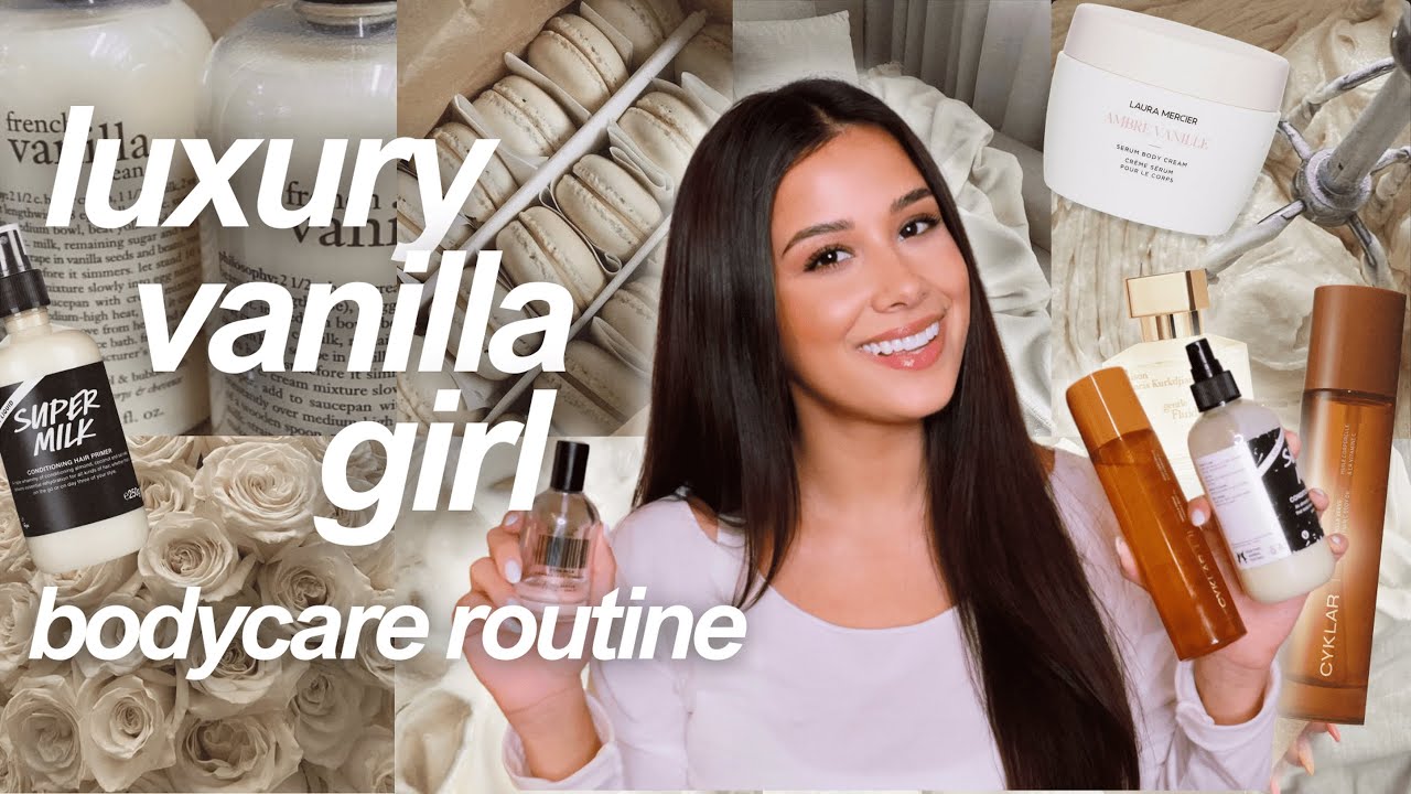 how to smell good all day 🍦🤍 luxury VANILLA GIRL body care routine edition