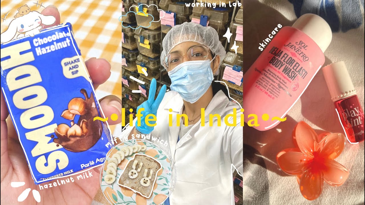 Day in my life in CDRI🧫🧪 | Life in India✨🧋