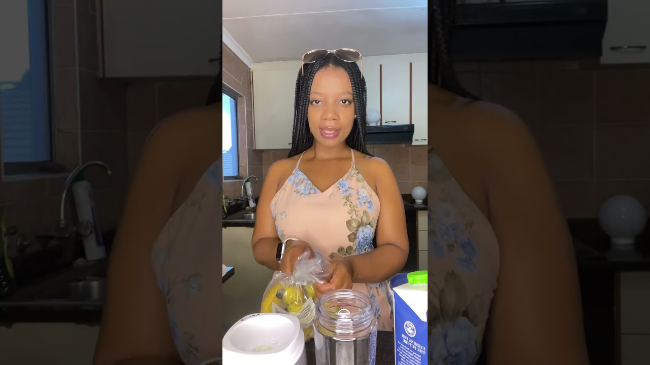 Banana smoothie #smoothie #bananasmoothie #health 