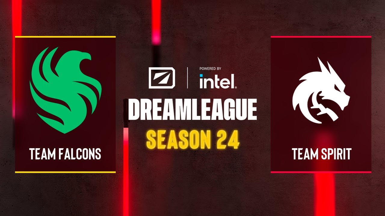Dota2 - Team Falcons vs Team Spirit - DreamLeague Season 24 - Playoffs