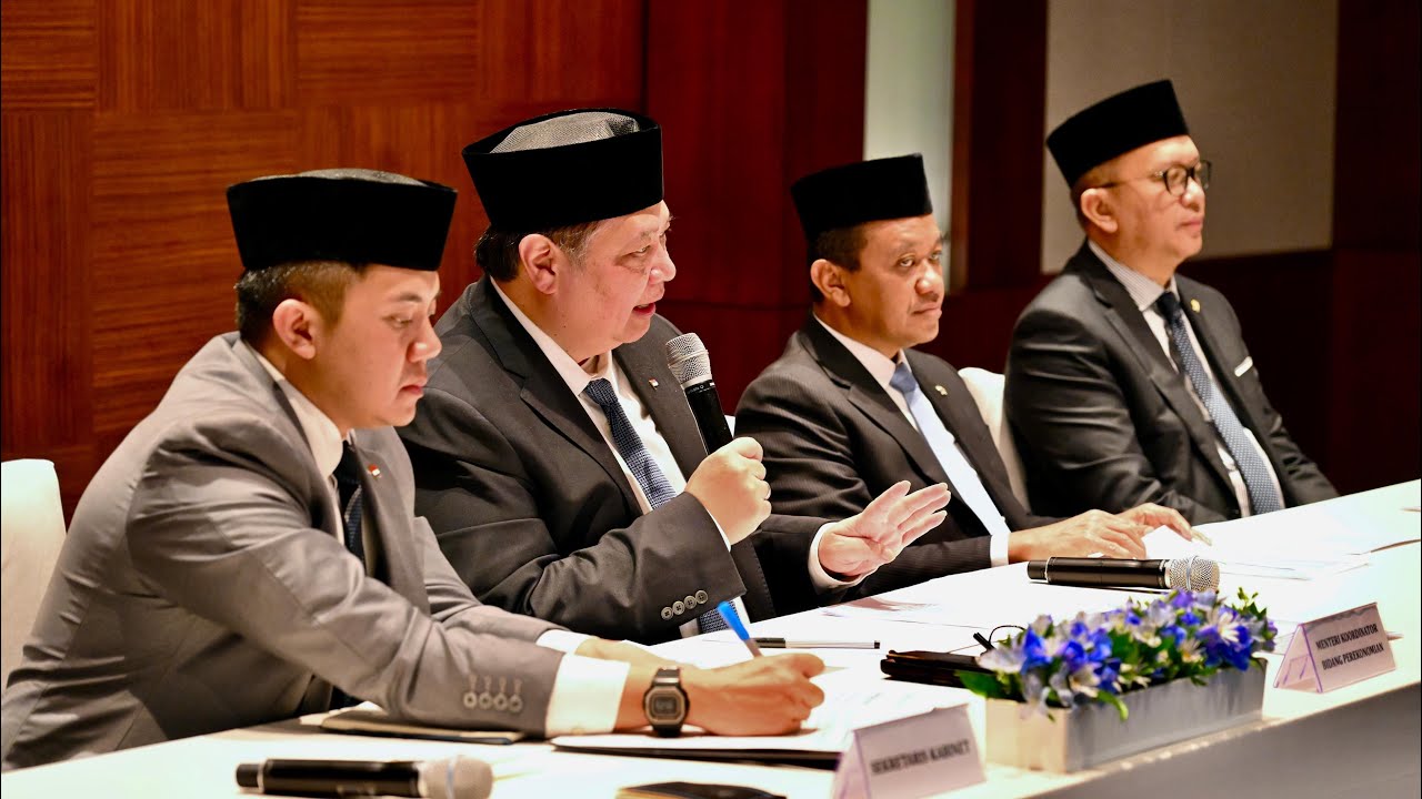 LIVE Konferensi Pers Tentang Kebijakan Pemerintah dalam Mitigasi Risiko & Antisipasi Dinamika Global