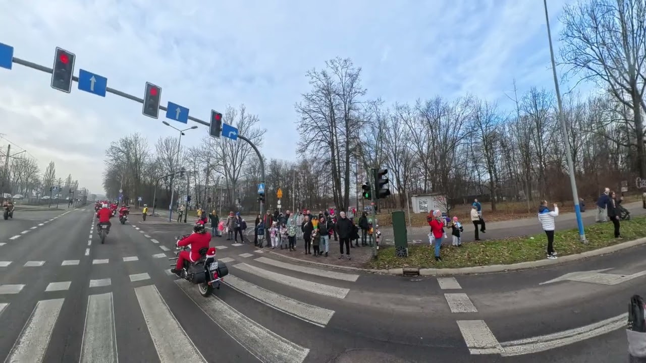 Motomikołaje 2025 Moto Santa Clauses 2025 in Cracow