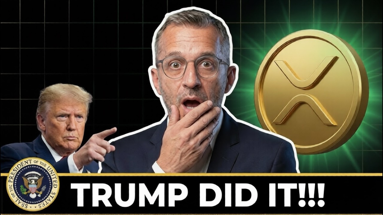 Новости XRP: Трамп сделал XRP непобедимым &mdash; и никто этого не ожидал!!!
