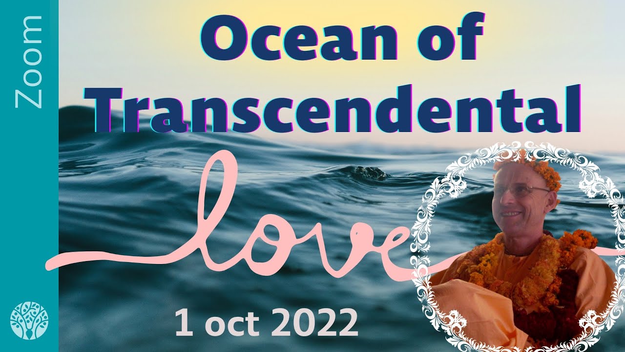 Ocean of Transcendental Love - Zoom, 1 oct 2022