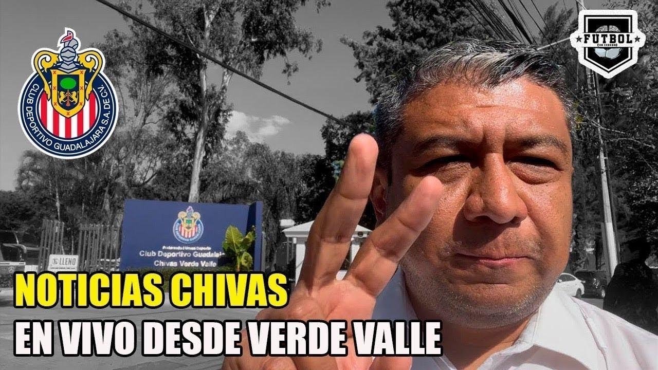 🚨 ¡OFICIAL: JOHNY PÉREZ YA ES JUGADOR DE  CHIVAS! ¡EN VIVO DESDE VERDE VALLE!